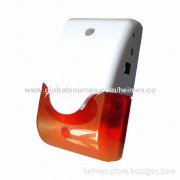 Mini Strobe Wired Sound and Flash Siren, Sized 122*72*35mm